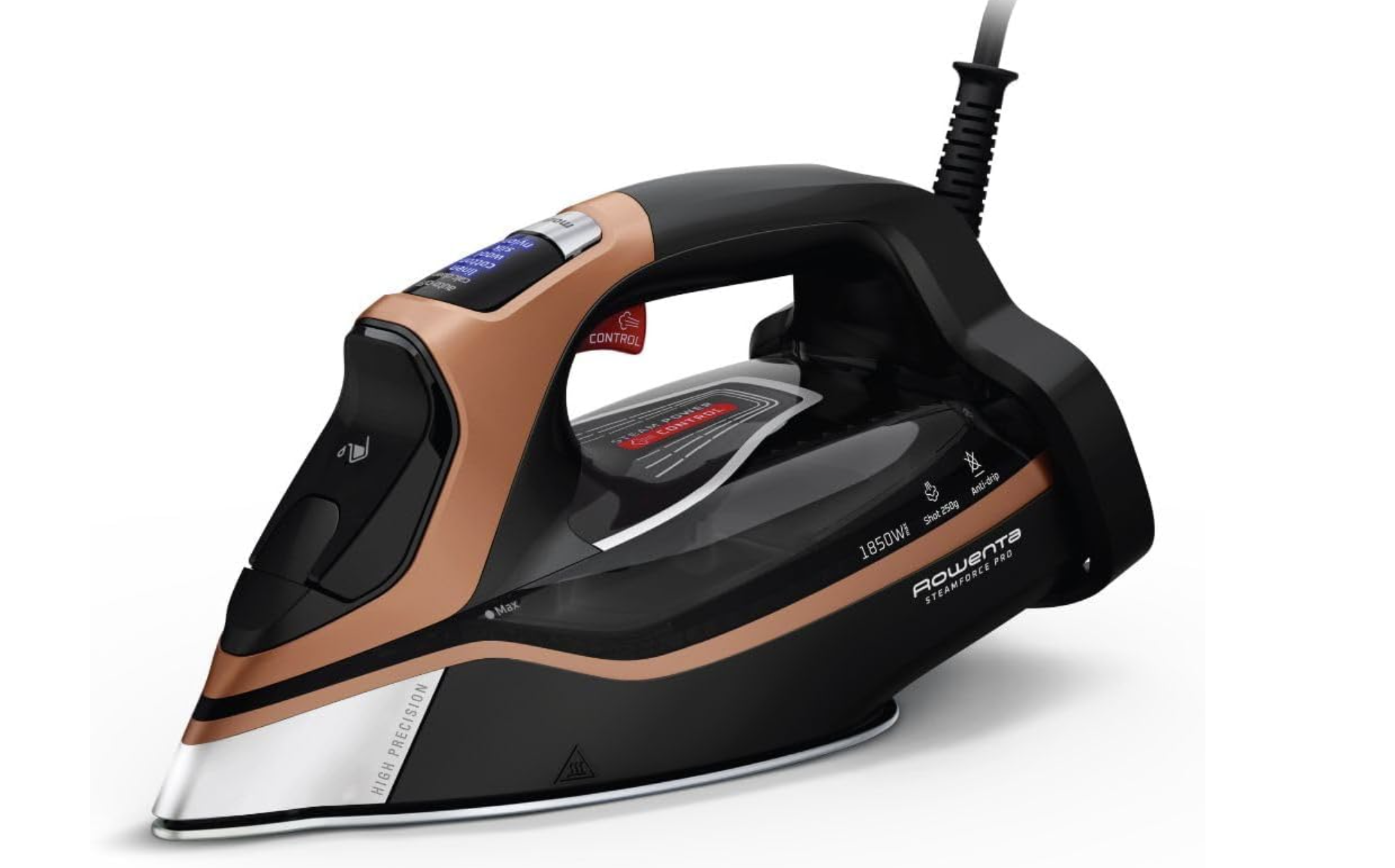 Reviews for BLACK+DECKER Allure Pro Black Steam Iron with Comfort